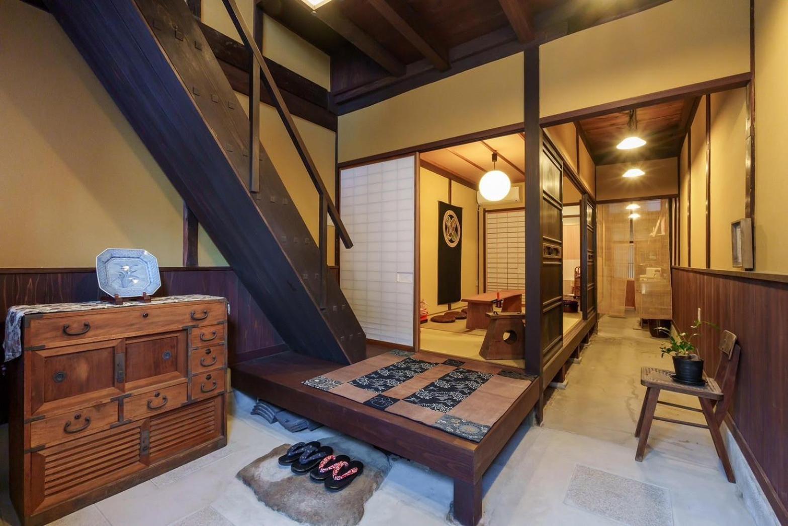 宮島 町家宿 進龍庵 Hatsukaichi Exteriör bild